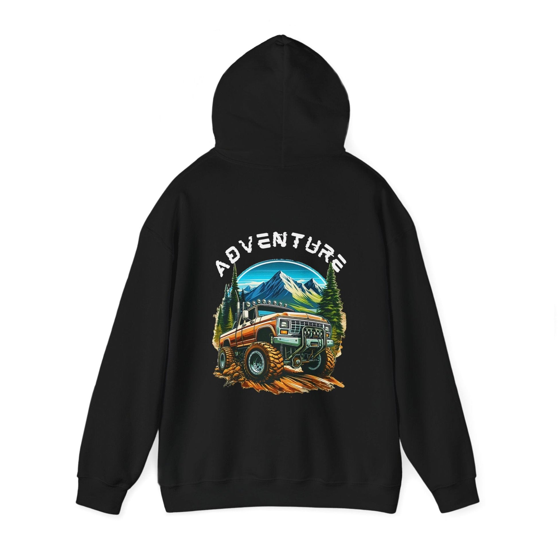 Printify Hoodie Adventure Truck Cloud Hoodie