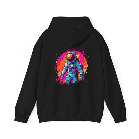 Printify Hoodie Black / S Astral Explorer Cloud Hoodie