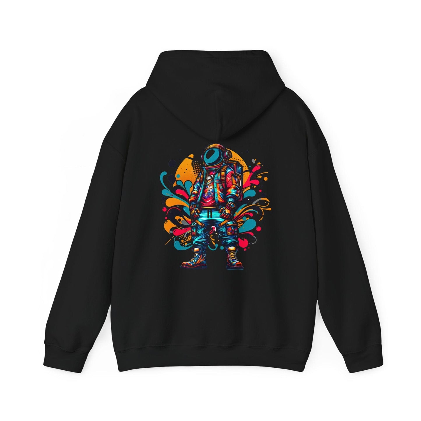 Printify Hoodie Black / S Streetwear Astronaut 2 Cloud Hoodie