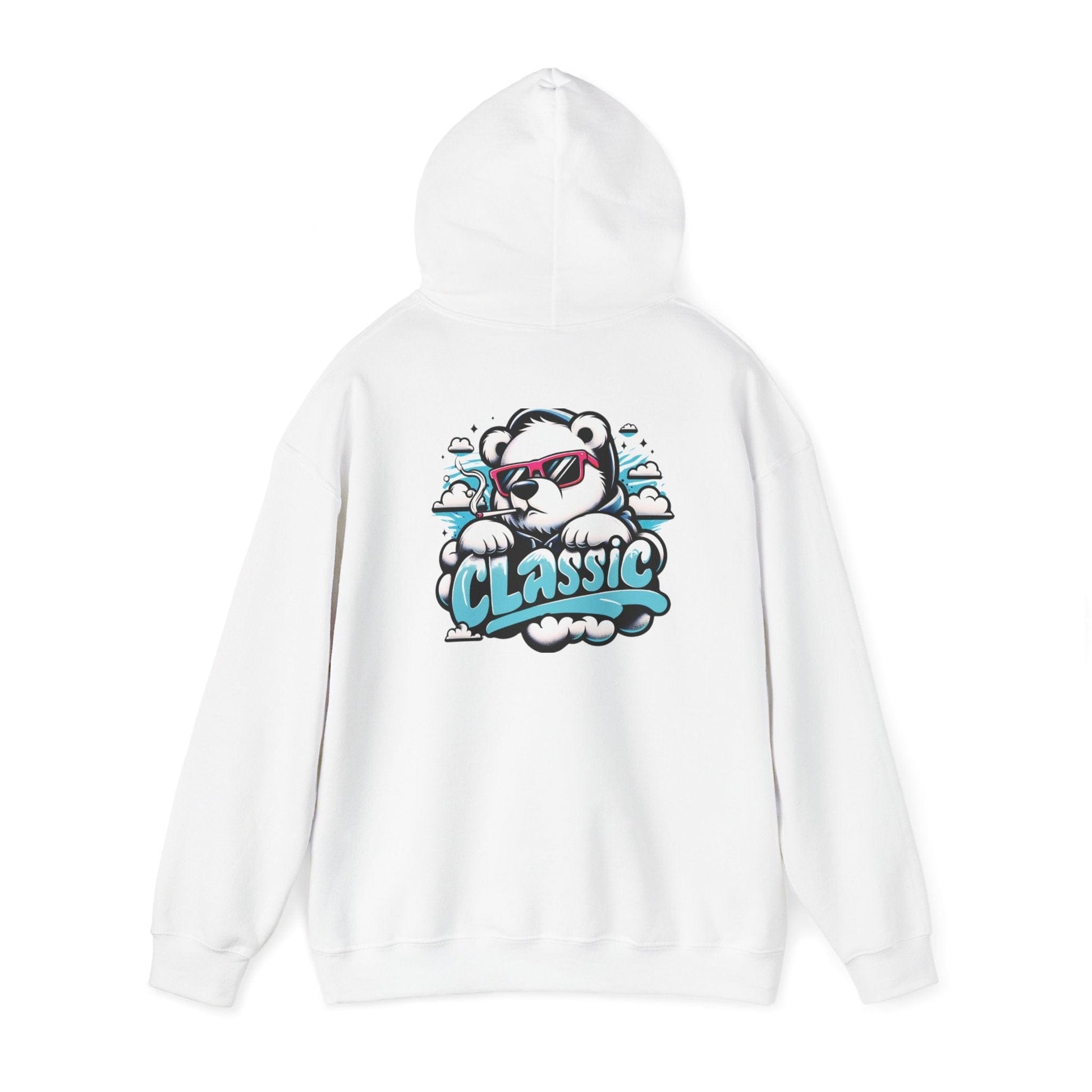 Printify Hoodie Classic Chill Bear Cloud Hoodie