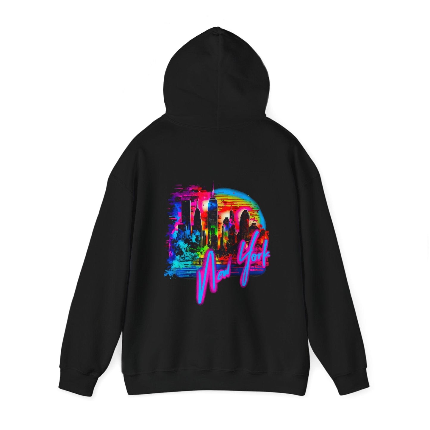 Printify Hoodie New York Cityscape Hoodie