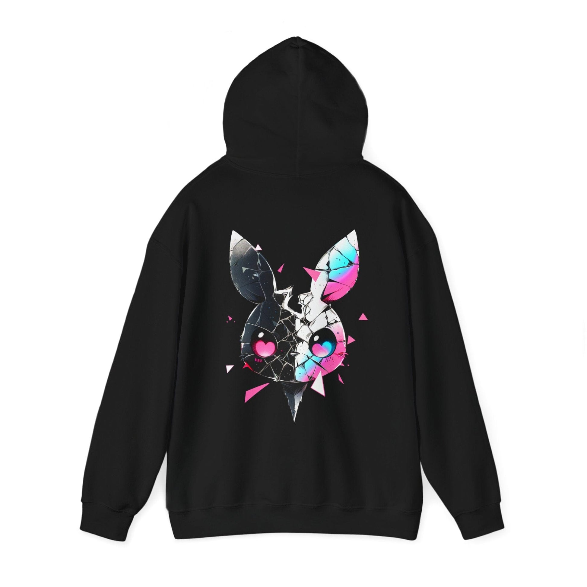 Printify Hoodie Shattered Bunny Cloud Hoodie