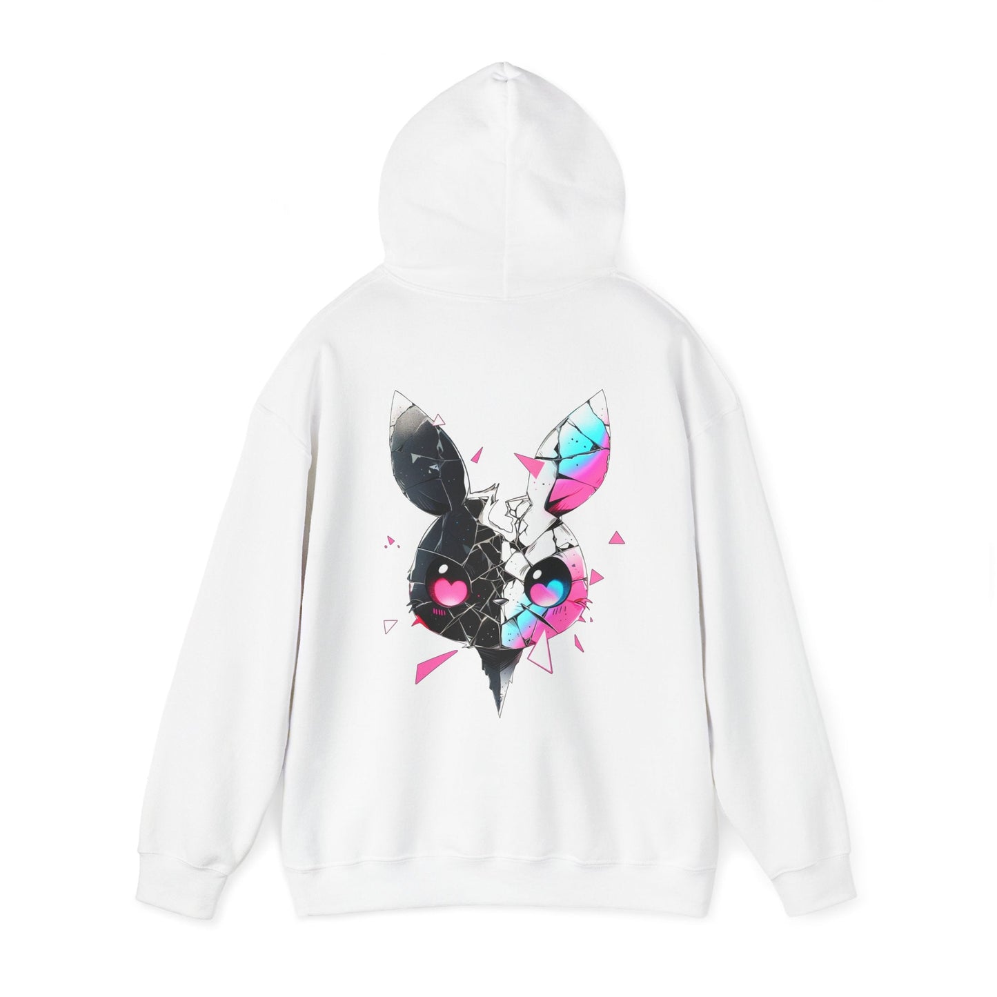 Printify Hoodie Shattered Bunny Cloud Hoodie