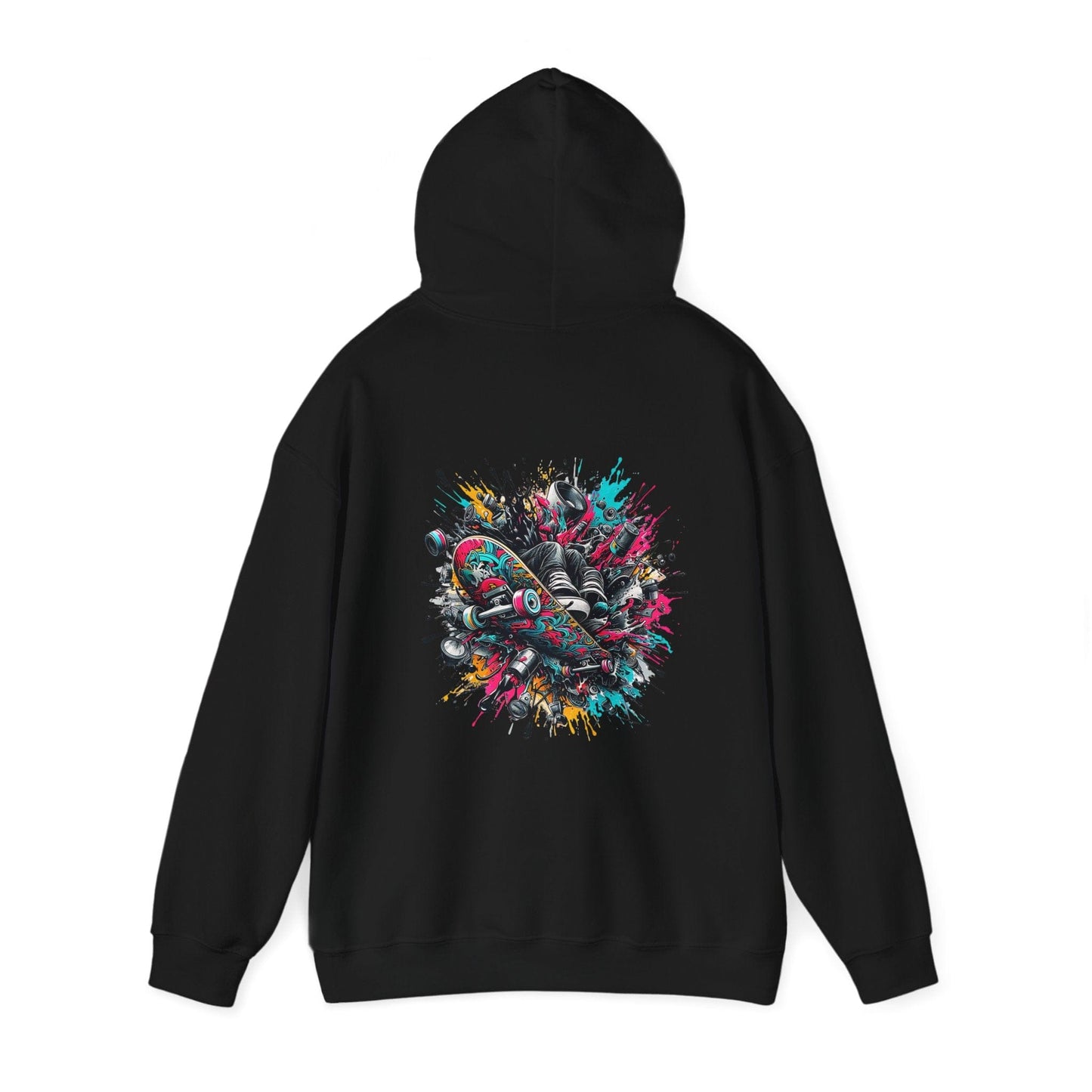 Printify Hoodie Skate Splash Cloud Hoodie