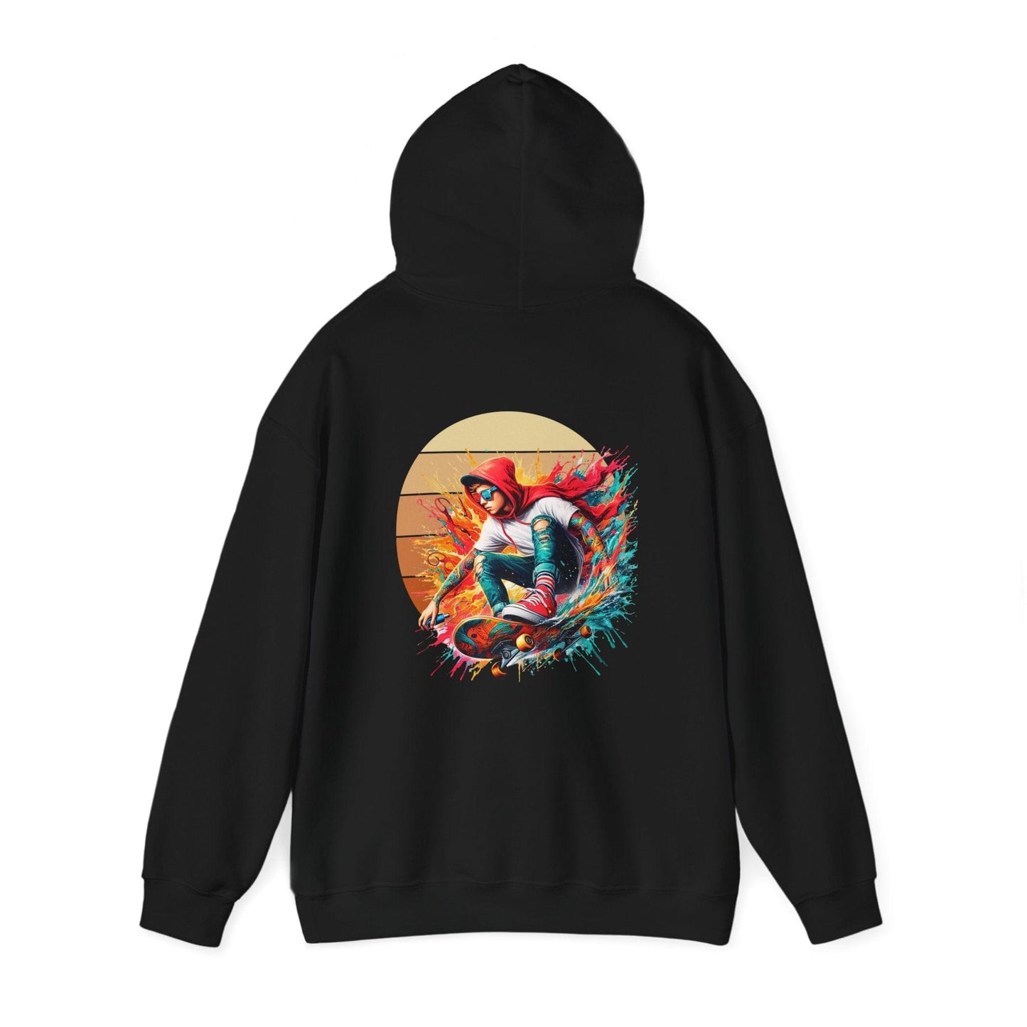 Printify Hoodie Skater 4 Life Cloud Hoodie