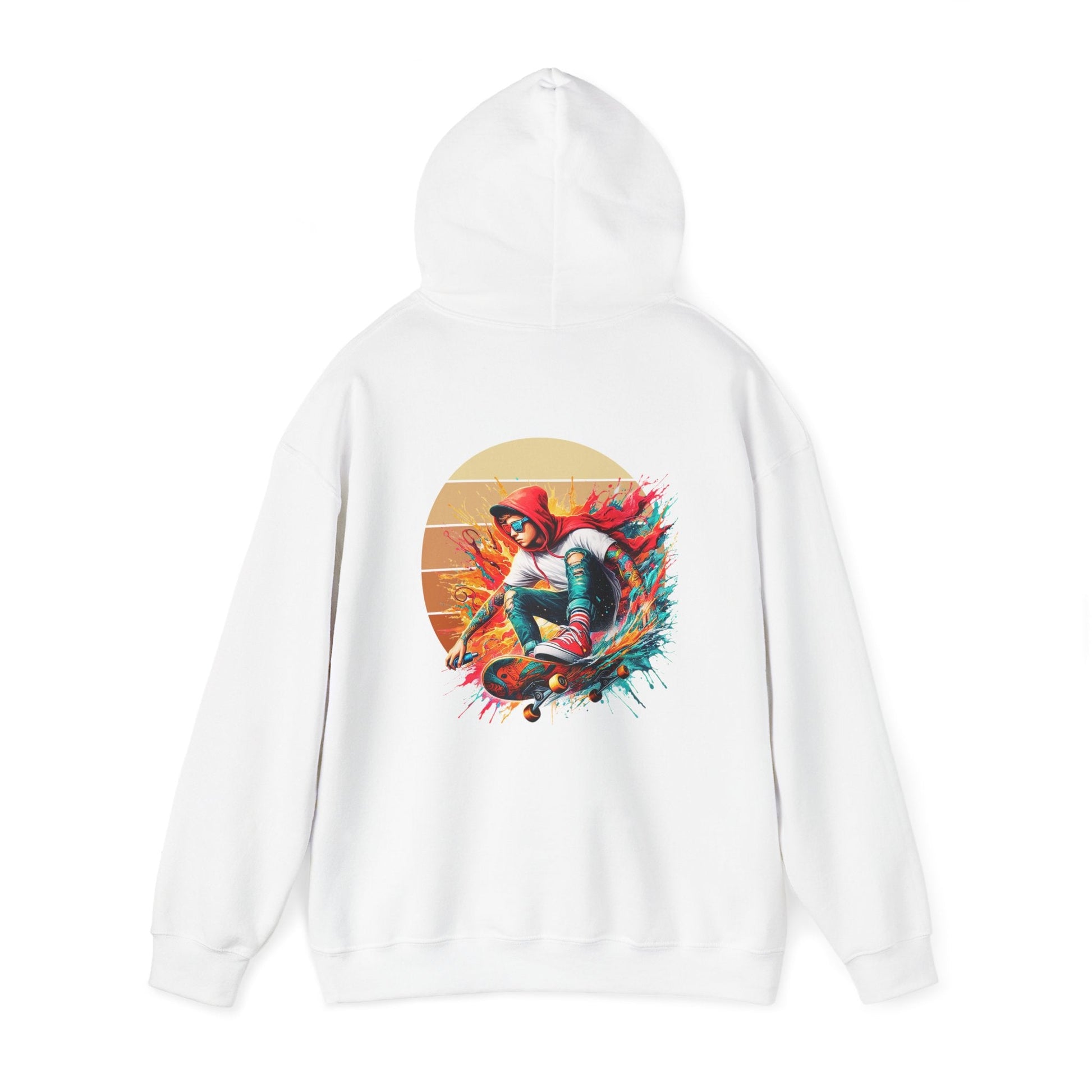 Printify Hoodie Skater 4 Life Cloud Hoodie