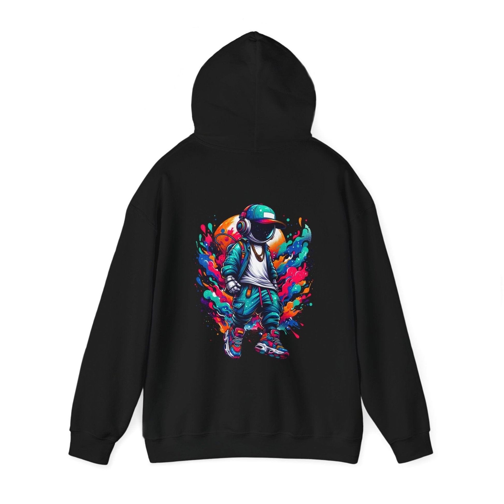 Printify Hoodie Streetwear Astronaut Cloud Hoodie