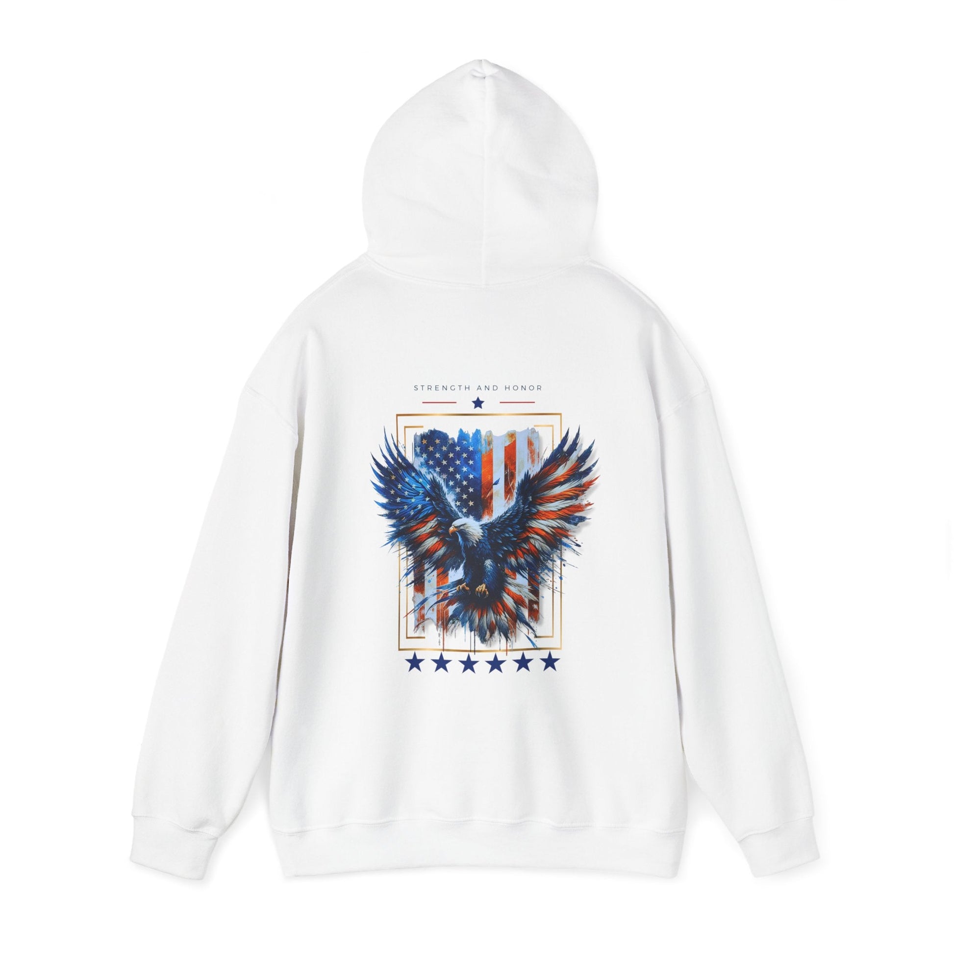 Printify Hoodie Strength And Honor Cloud Hoodie