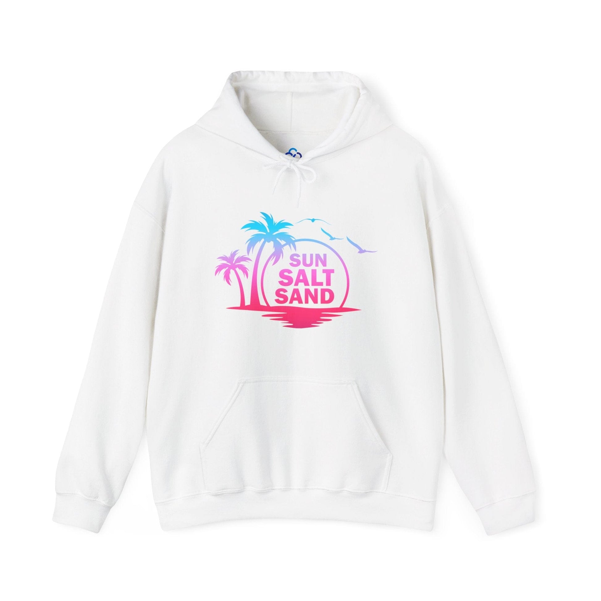 Printify Hoodie Sun Salt Sand Hoodie