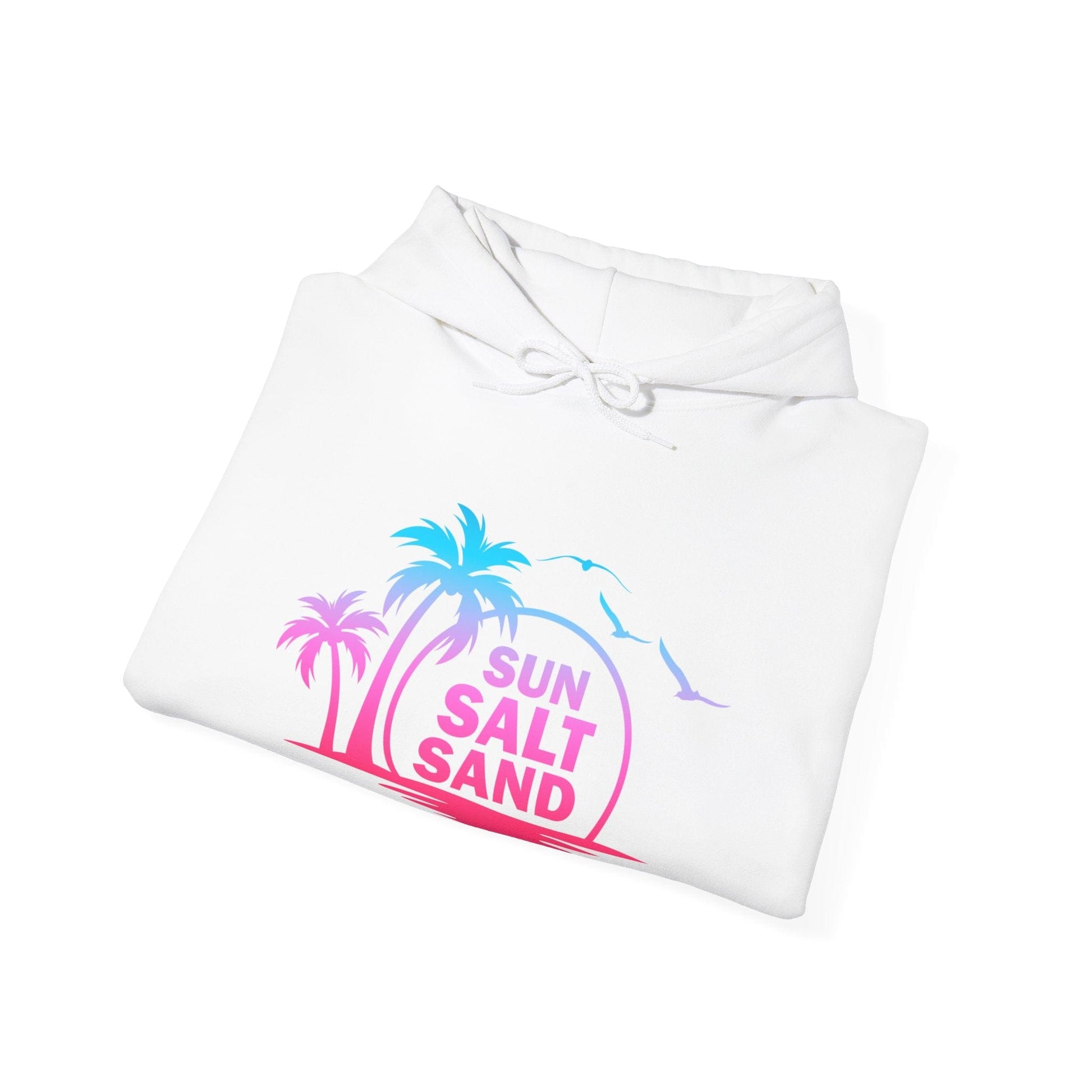 Printify Hoodie Sun Salt Sand Hoodie