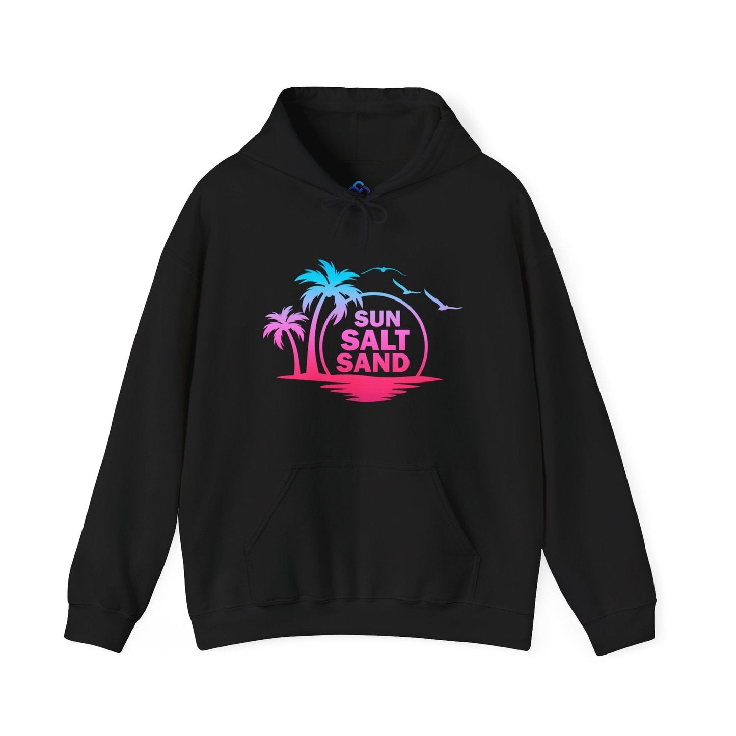 Printify Hoodie Sun Salt Sand Hoodie