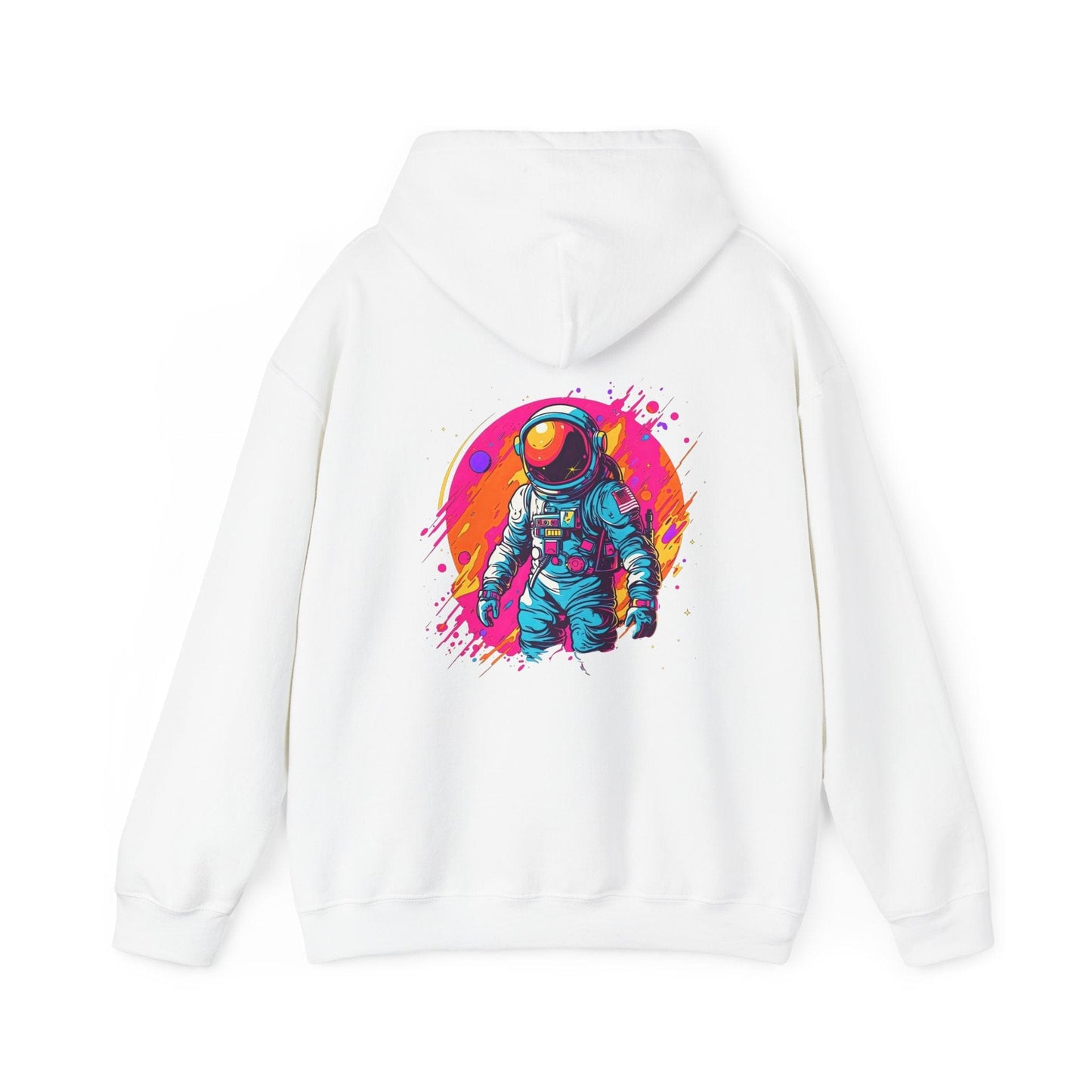 Printify Hoodie White / S Astral Explorer Cloud Hoodie