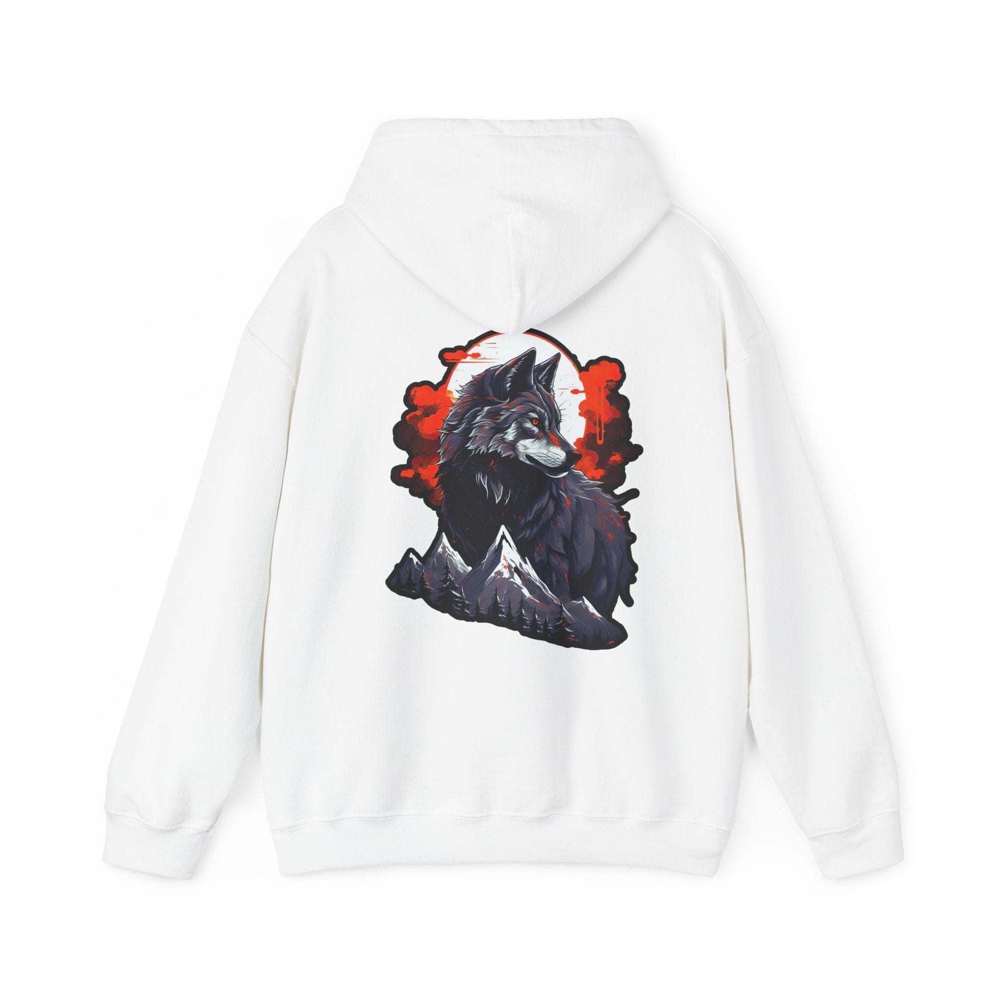 Printify Hoodie White / S Lunar Guardian Cloud Hoodie