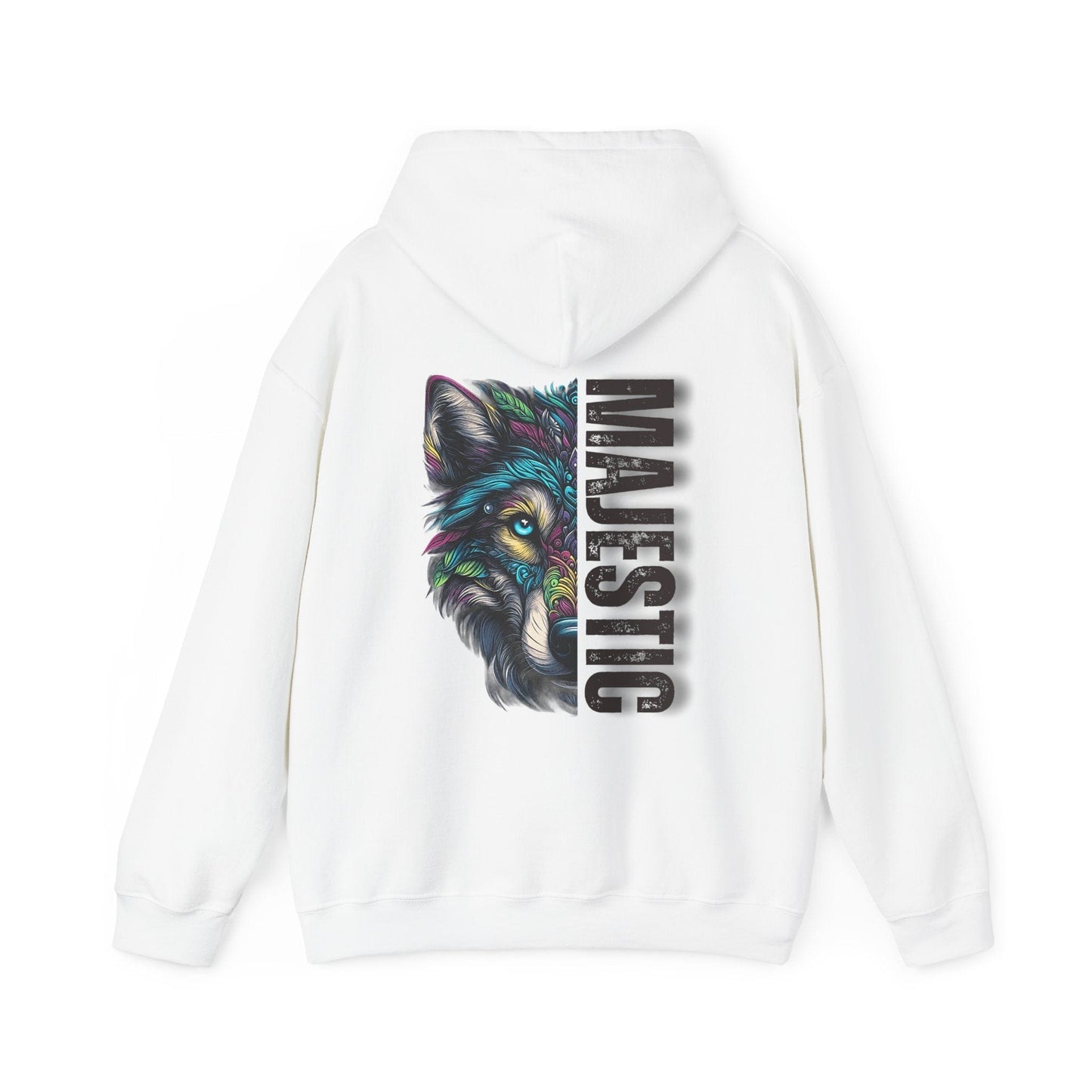 Printify Hoodie White / S Majestic Alpha Cloud Hoodie