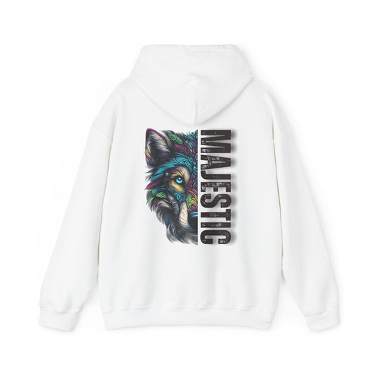 Printify Hoodie White / S Majestic Alpha Cloud Hoodie