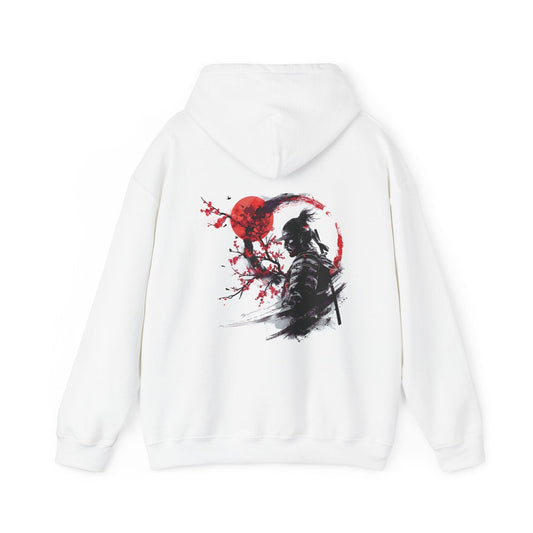 Printify Hoodie White / S Samurai Pride Cloud Hoodie