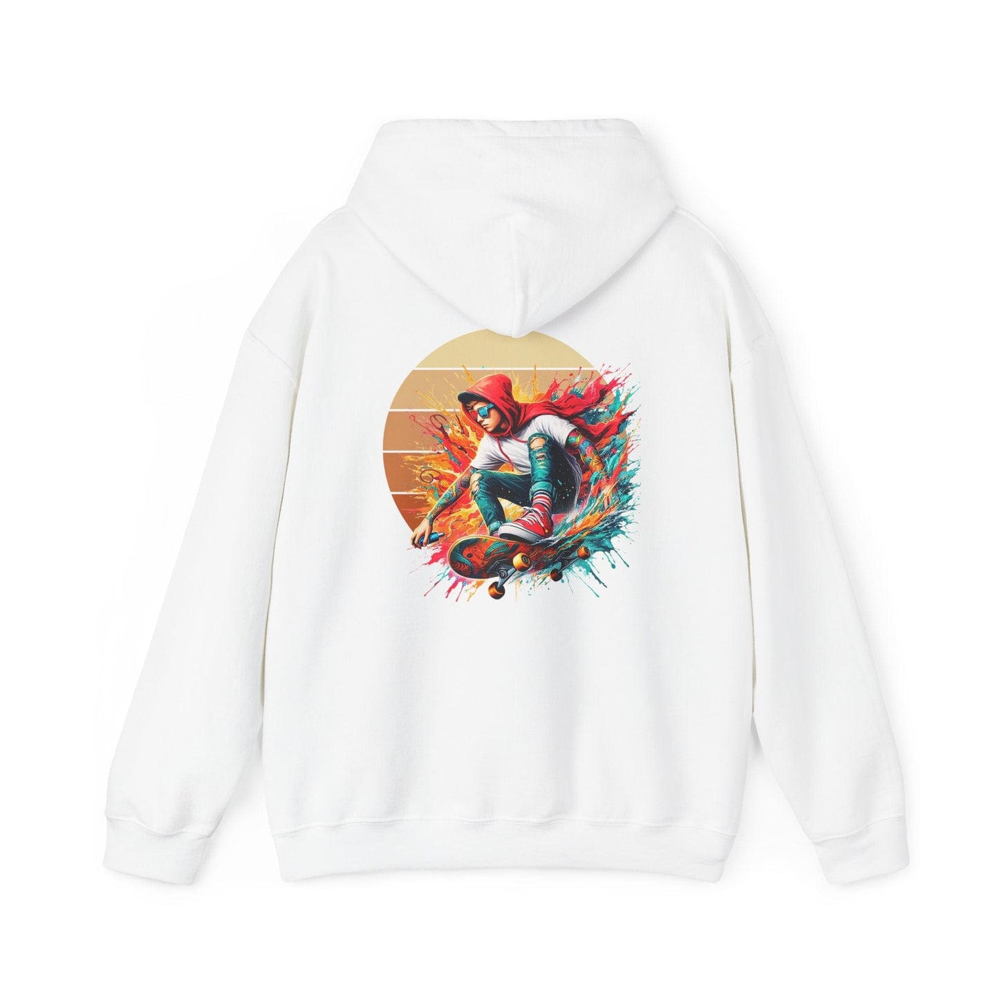 Printify Hoodie White / S Skater 4 Life Cloud Hoodie