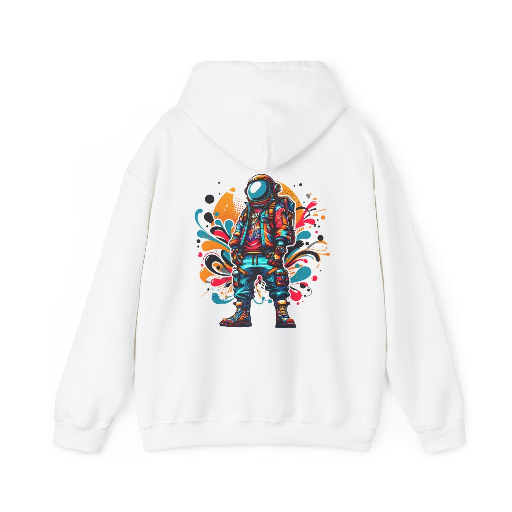 Printify Hoodie White / S Streetwear Astronaut 2 Cloud Hoodie