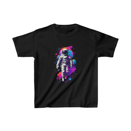 Printify Kids clothes XS / Black Kids Astronaut Odyssey Tshirt