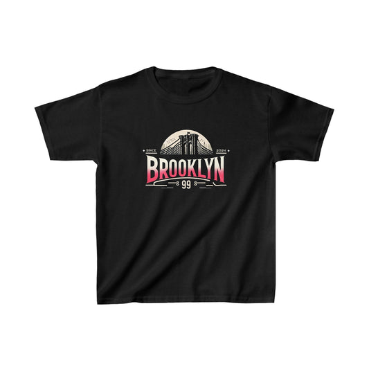 Printify Kids clothes XS / Black Kids Brooklyn Tshirt