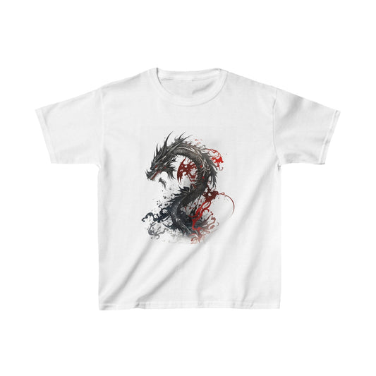 Printify Kids clothes XS / White Kids Infernal Serpent Tshirt