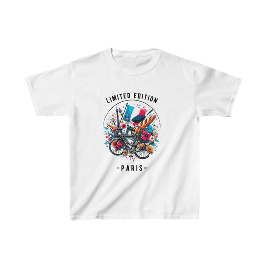 Printify Kids clothes XS / White Kids Limited Edition Paris Tshirt