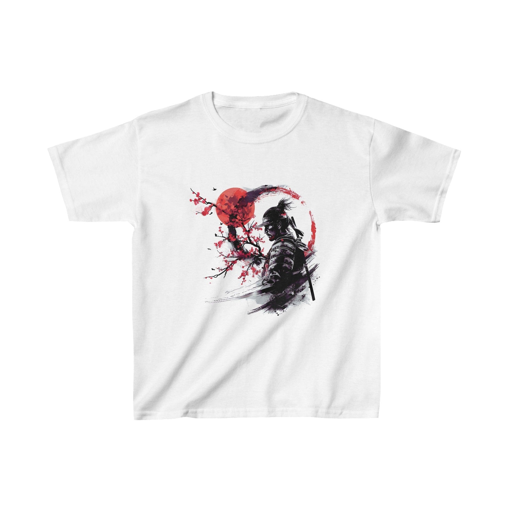 Printify Kids clothes XS / White Kids Samurai Pride Tshirt