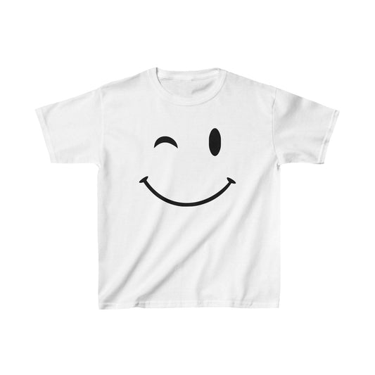 Printify Kids clothes XS / White Kids Winky Vibes Tshirt