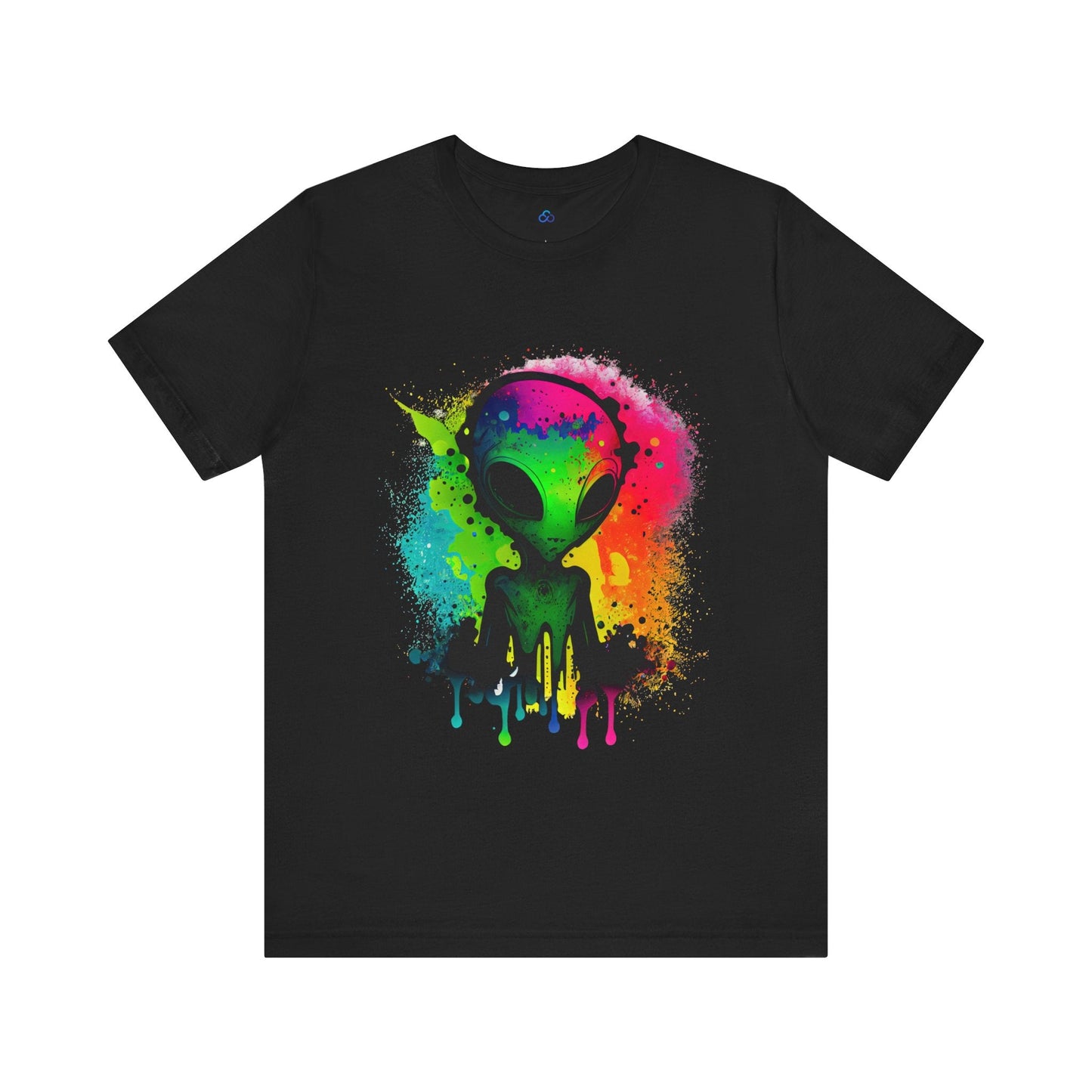 Printify T-Shirt Black / S Alien Aura Cloud Tshirt