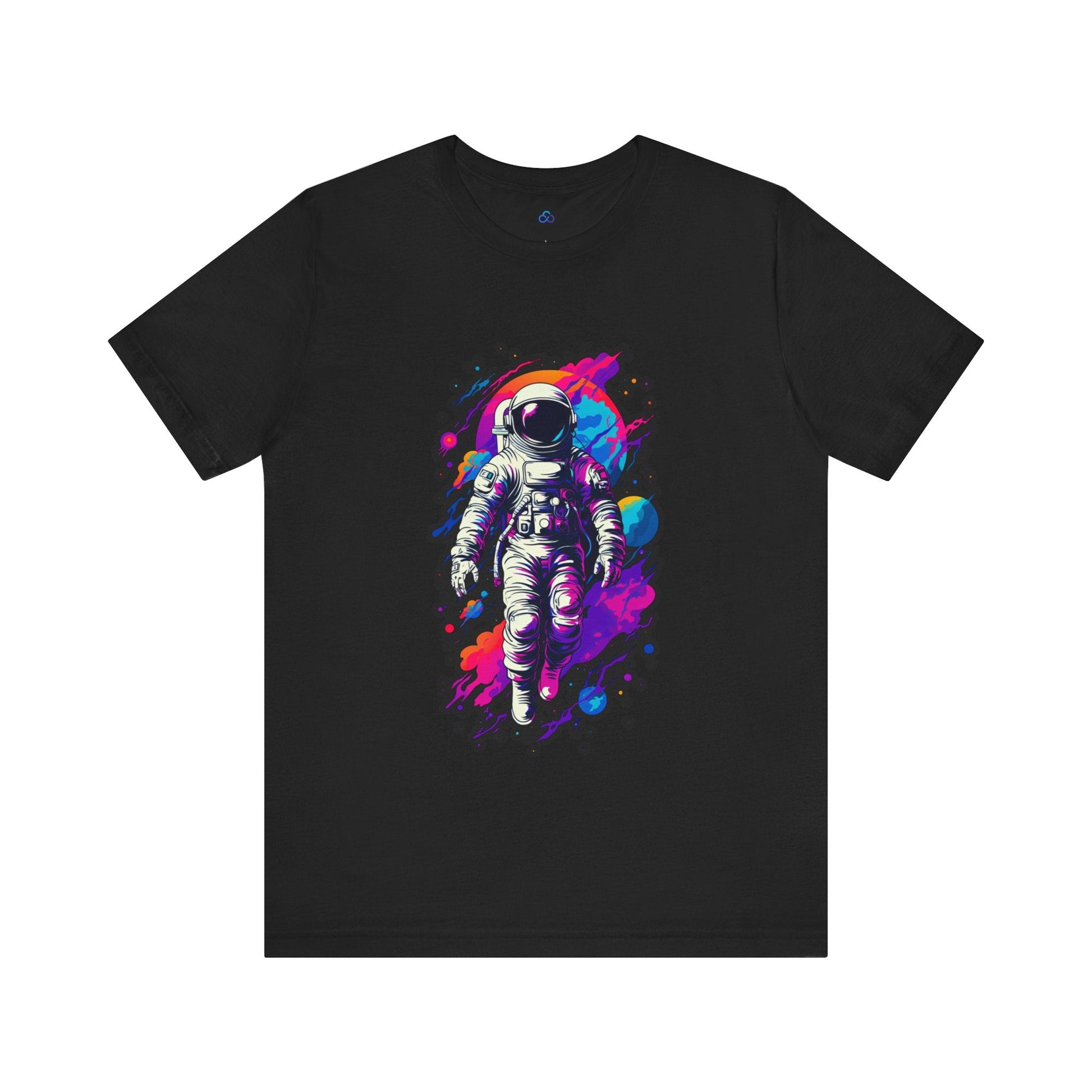 Printify T-Shirt Black / S Astronaut Odyssey Cloud Tshirt