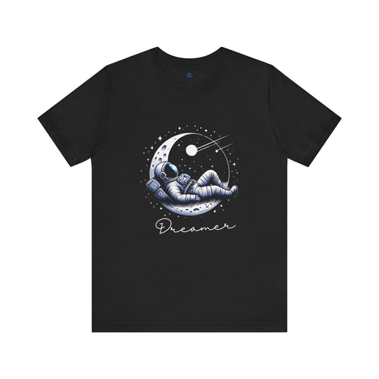 Printify T-Shirt Black / S Cosmic Dreamer Cloud Tshirt