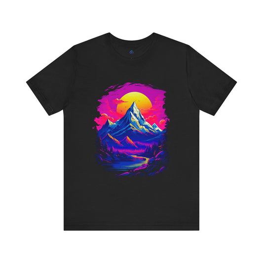 Printify T-Shirt Black / S Crimson Peaks Cloud Tshirt