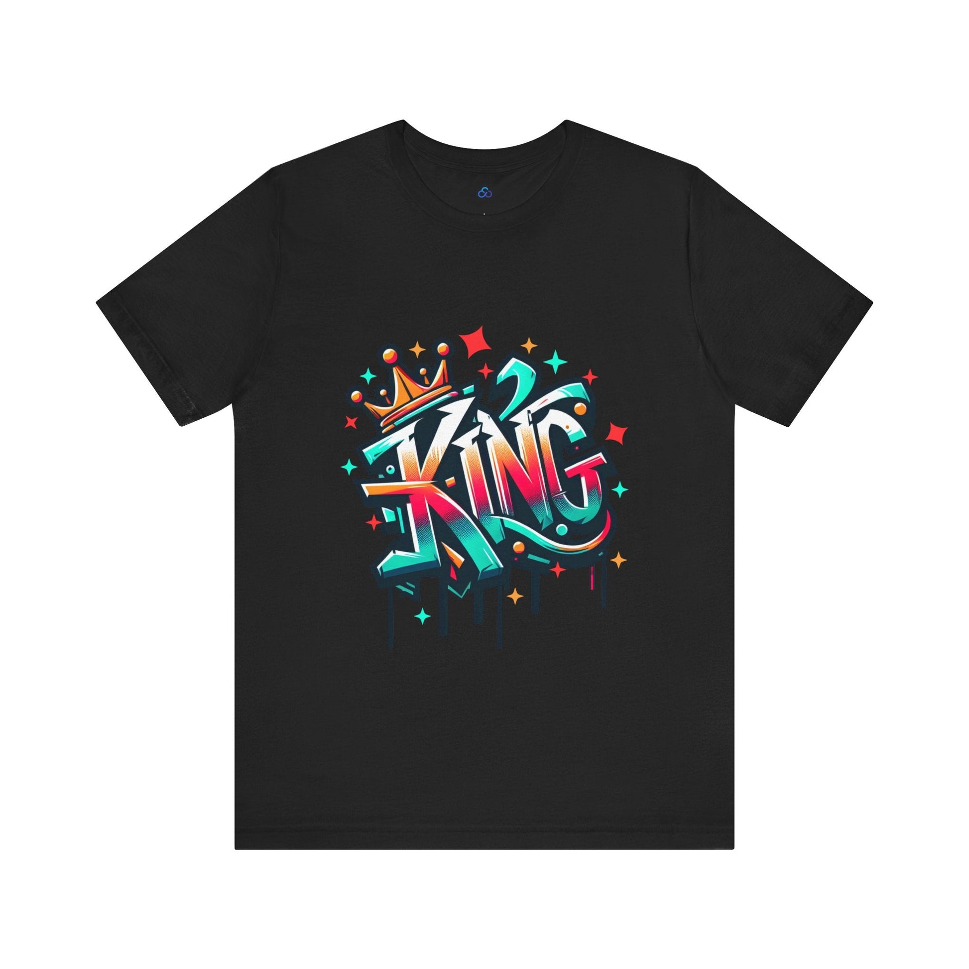 Printify T-Shirt Black / S King Cloud Tshirt