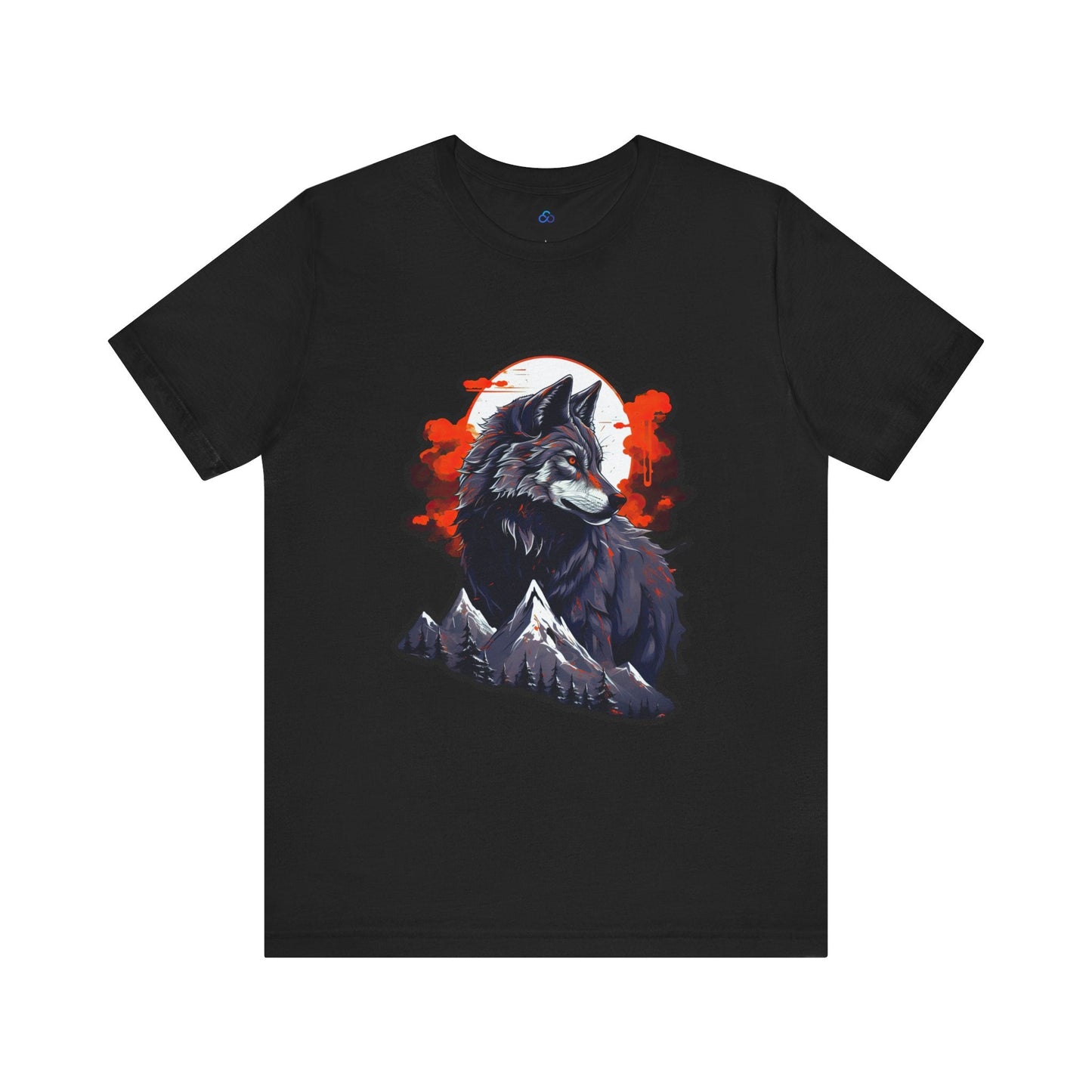 Printify T-Shirt Black / S Lunar Guardian Cloud Tshirt