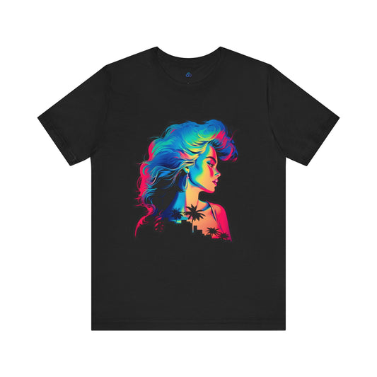 Printify T-Shirt Black / S Miami Mirage Cloud Tshirt