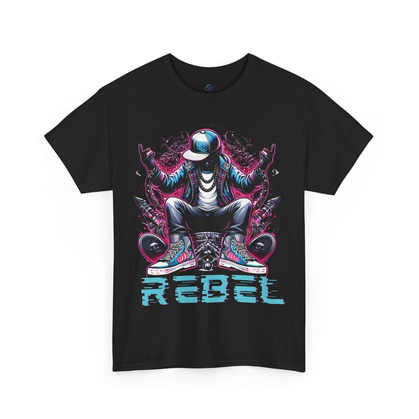 Printify T-Shirt Black / S Rebel Classic Tshirt