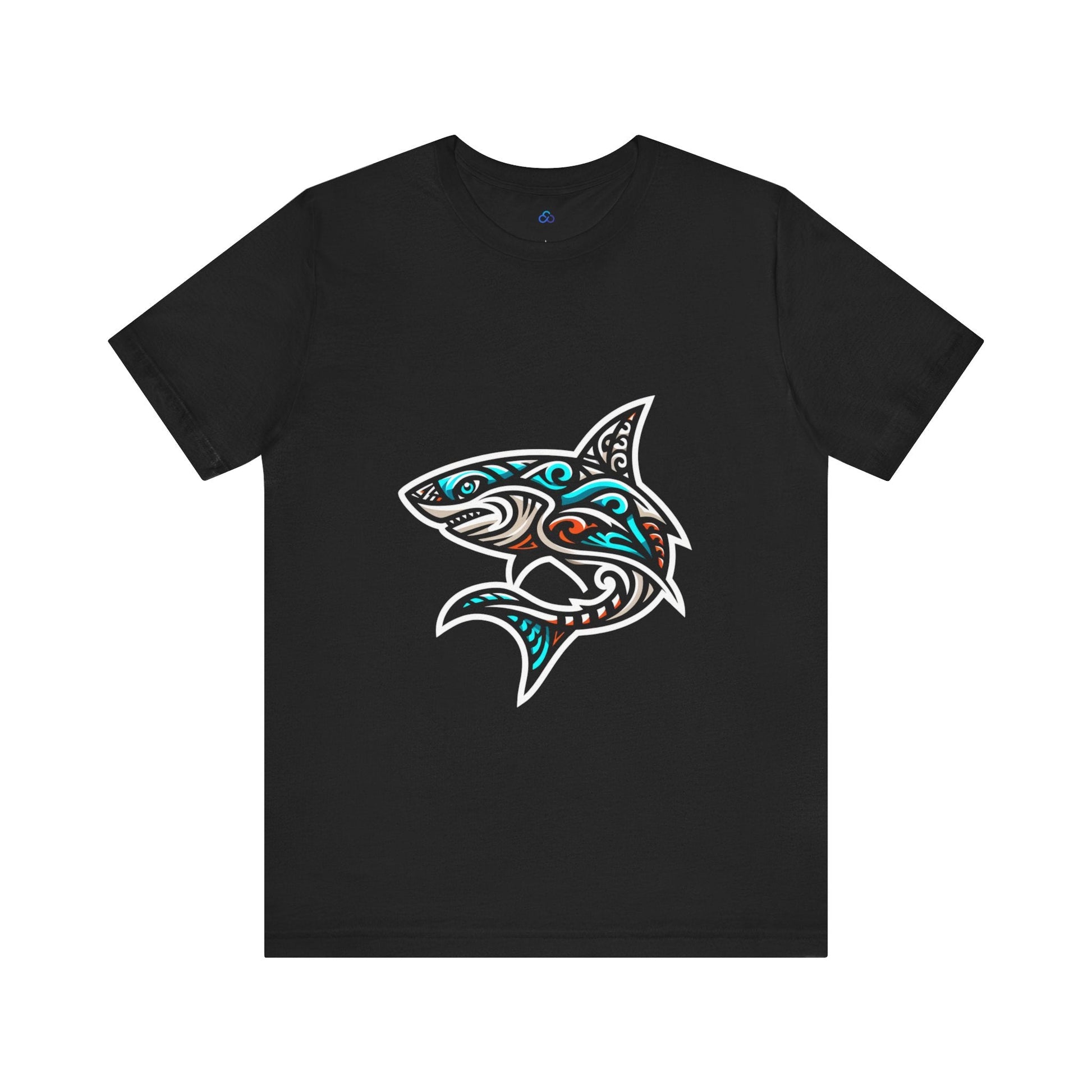 Printify T-Shirt Black / S Shark Spirit Cloud Tshirt