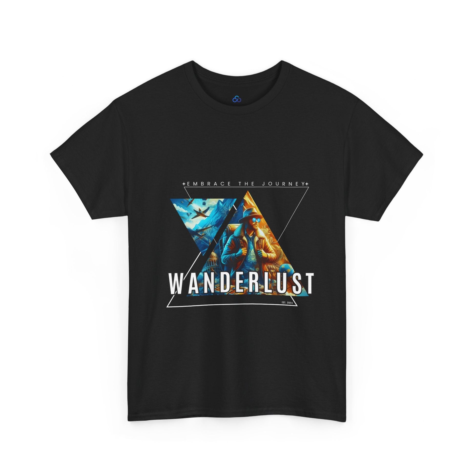 Printify T-Shirt Black / S Wanderlust Classic Tshirt