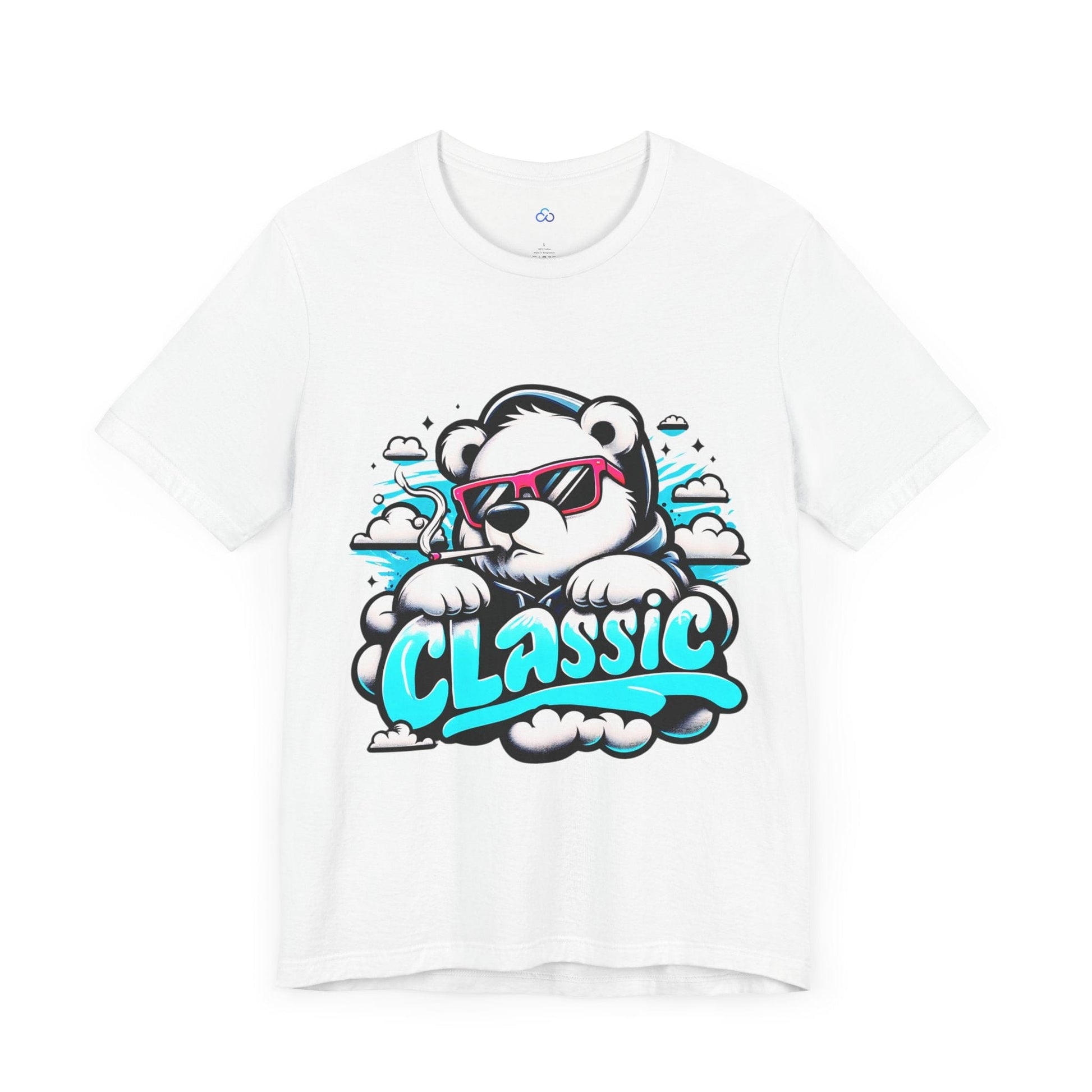 Printify T-Shirt Classic Chill Bear Cloud Tshirt