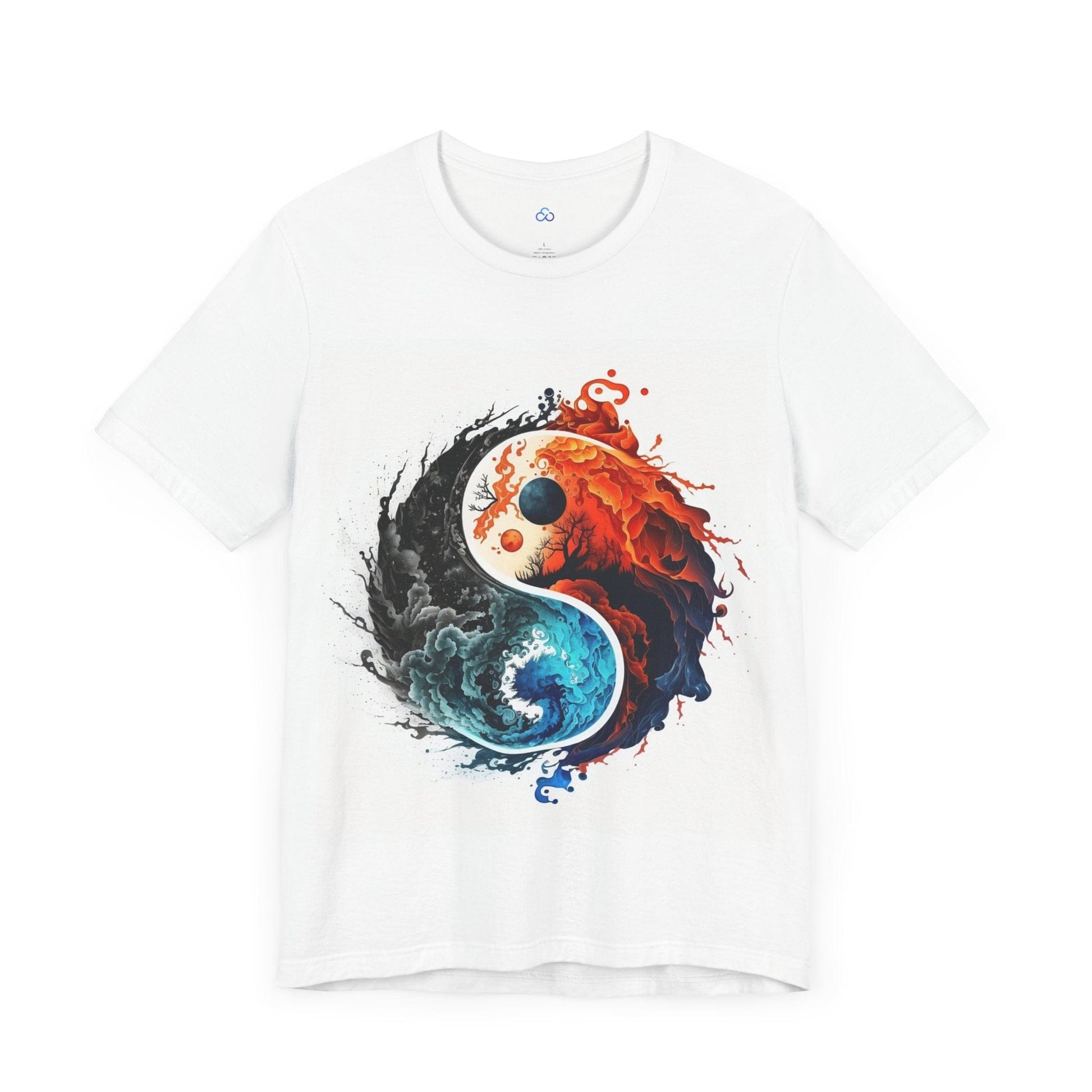 Printify T-Shirt Cosmic Balance Cloud Tshirt