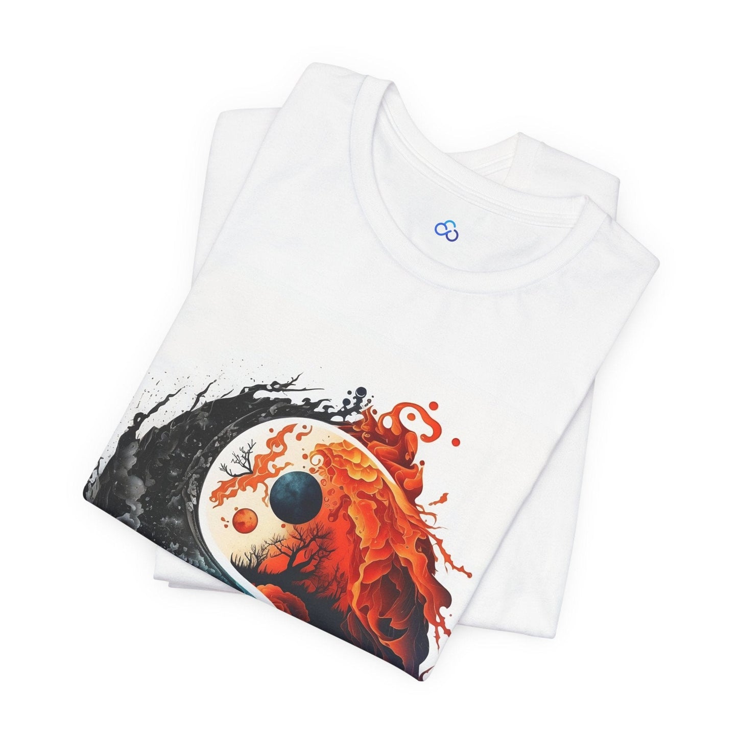 Printify T-Shirt Cosmic Balance Cloud Tshirt