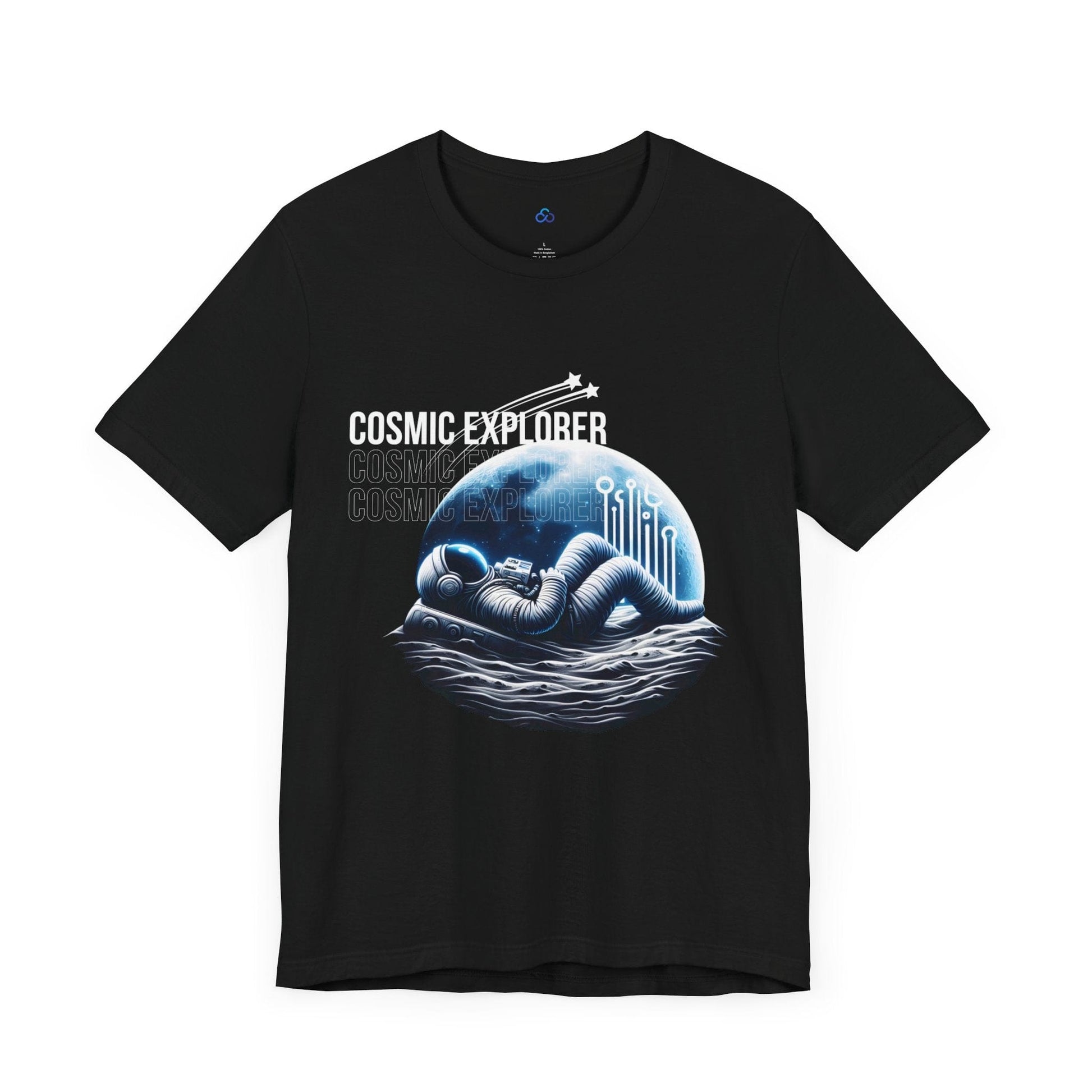 Printify T-Shirt Cosmic Explorer Cloud Tshirt