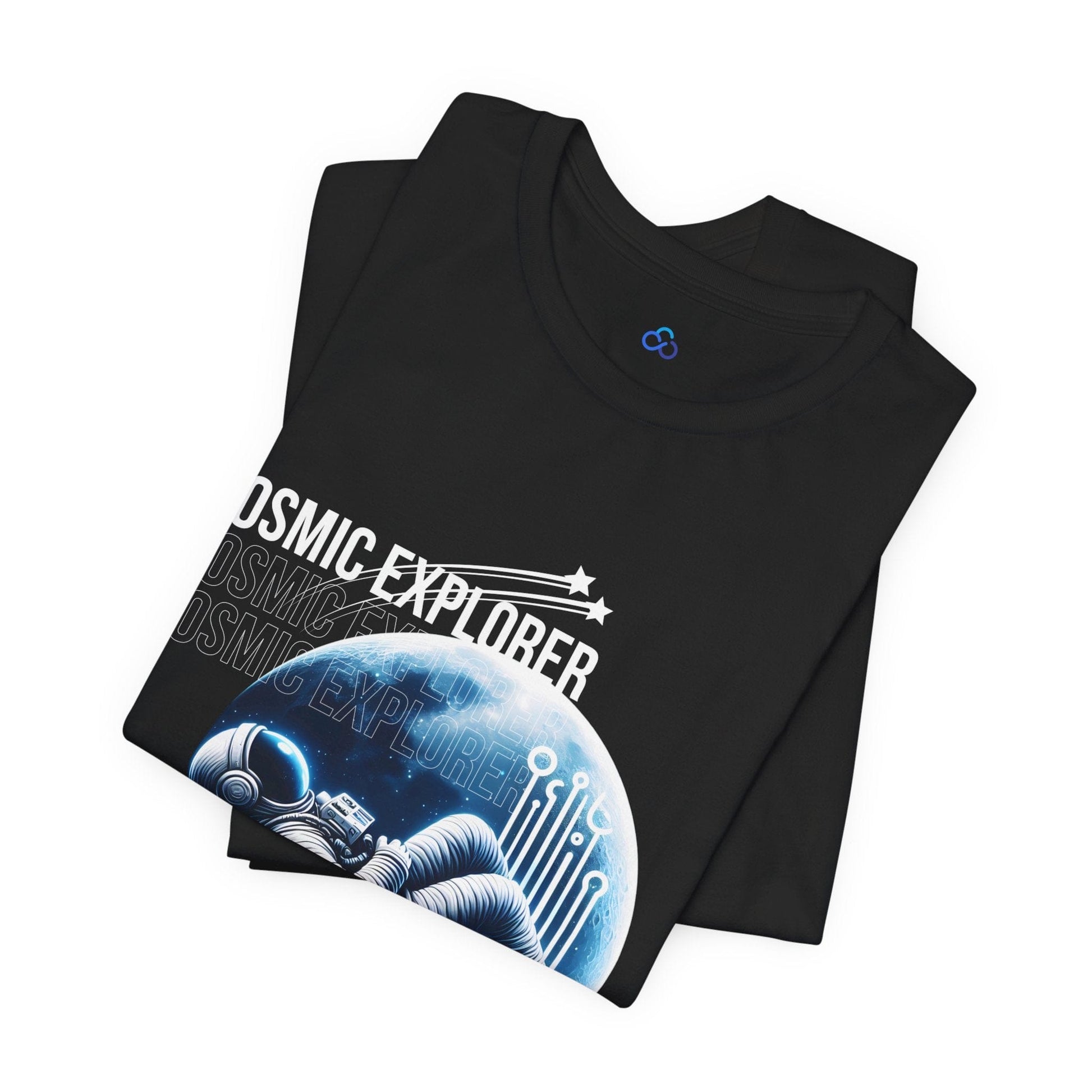 Printify T-Shirt Cosmic Explorer Cloud Tshirt