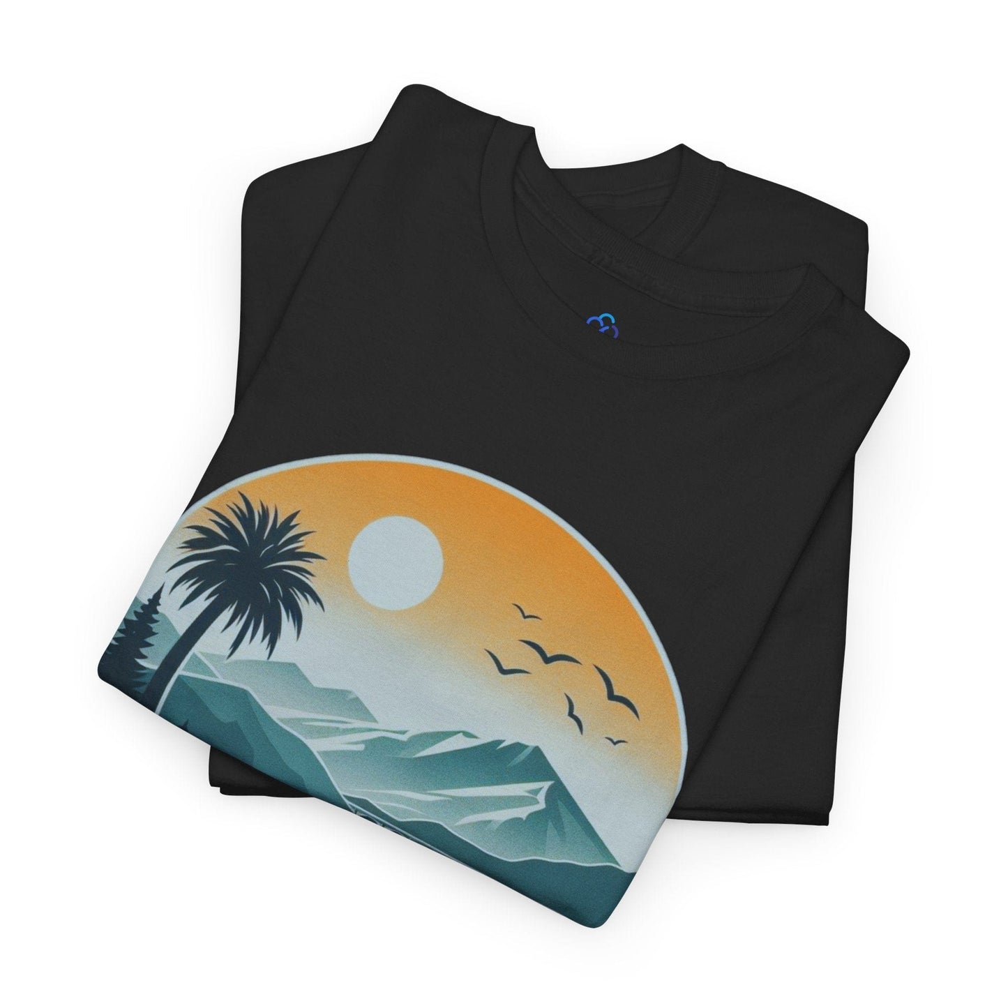 Printify T-Shirt Golden Coast California Classic Tshirt