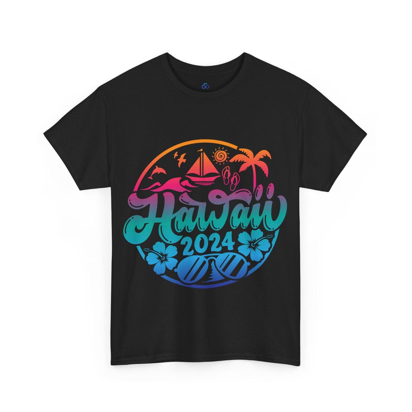 Printify T-Shirt Hawaii 2024 Classic Tshirt