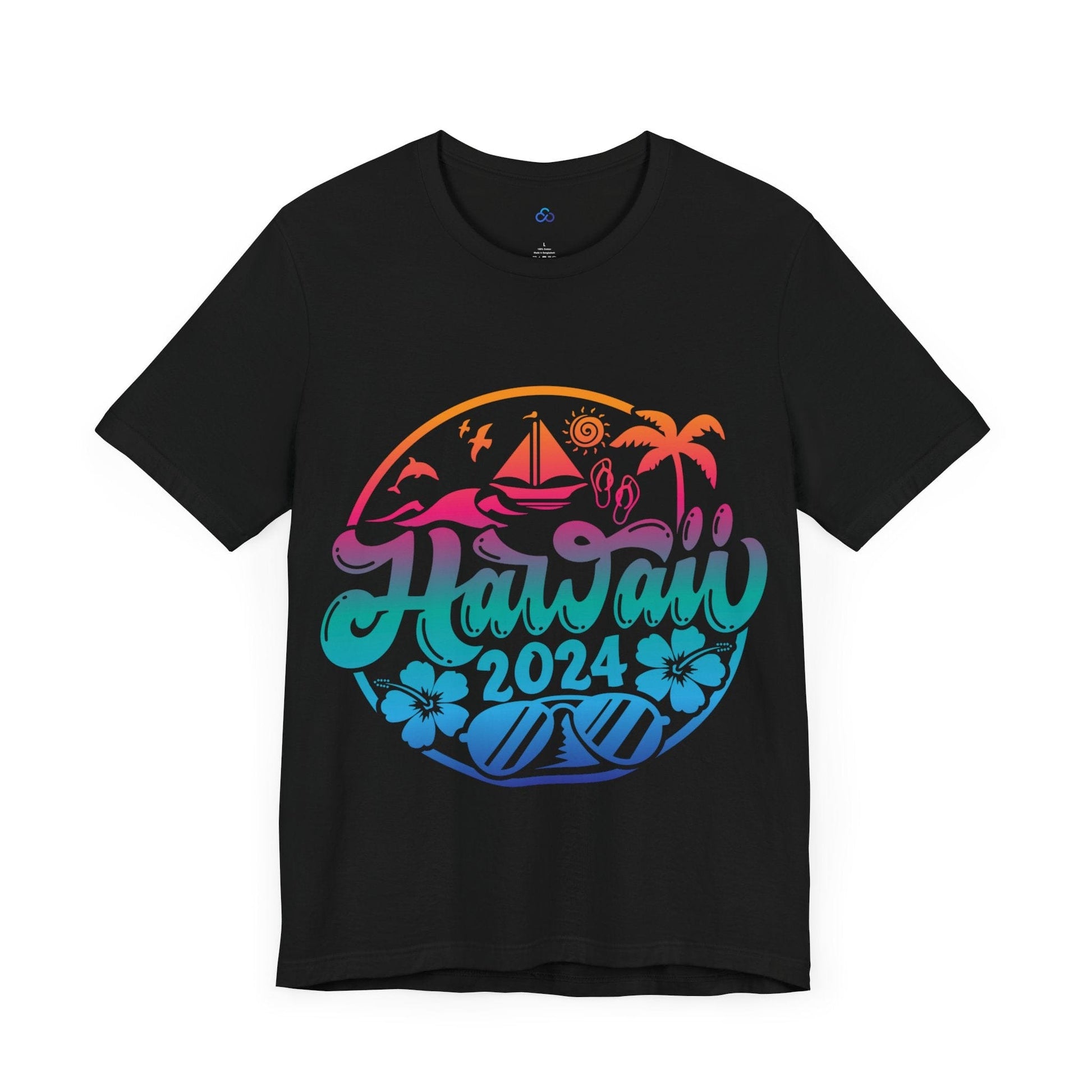 Printify T-Shirt Hawaii 2024 Cloud Tshirt