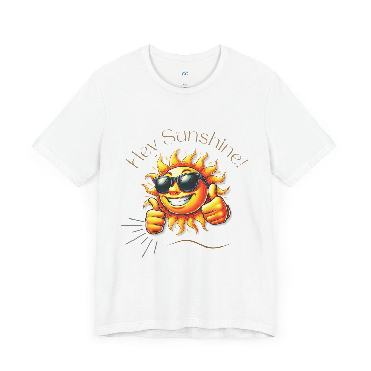 Printify T-Shirt Hey Sunshine Cloud Tshirt