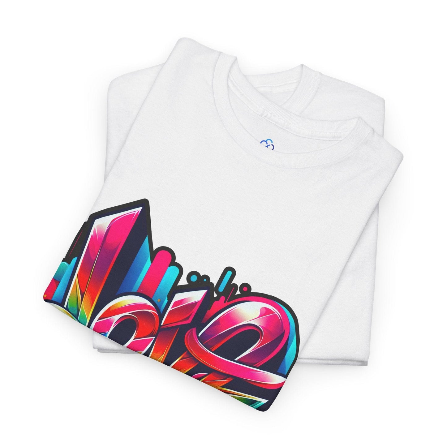 Printify T-Shirt Love Graffiti Classic Tshirt