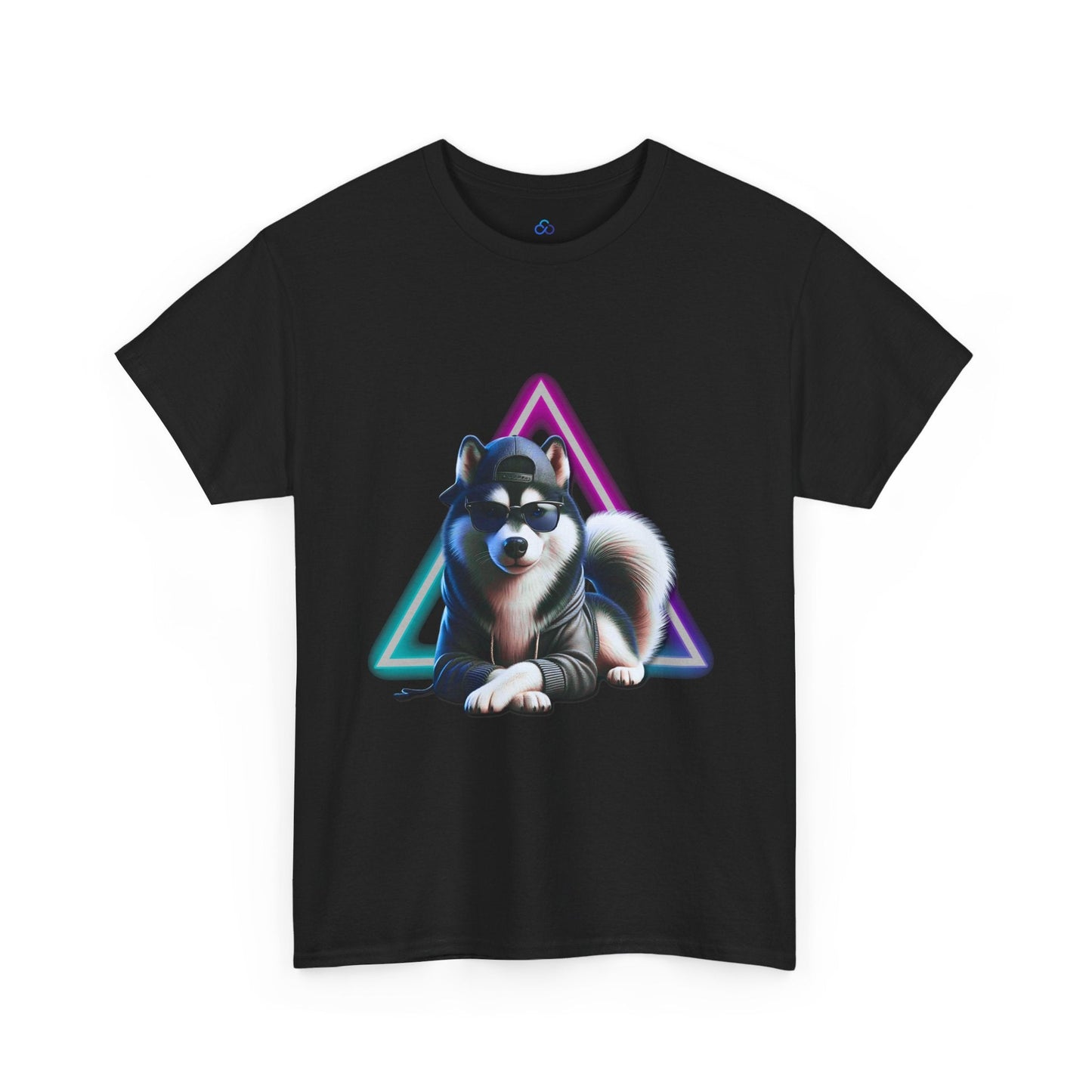 Printify T-Shirt Neon Paws Classic Tshirt