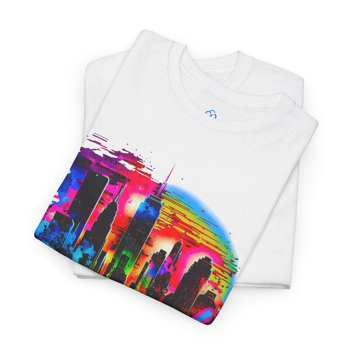 Printify T-Shirt New York Cityscape Classic Tshirt